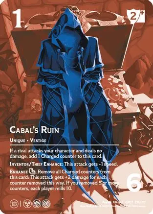 Cabal's Ruin (Alternate Art) 1