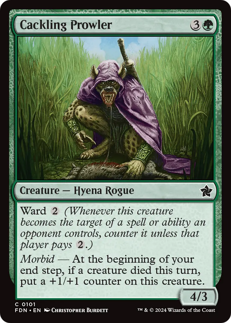 Cackling Prowler [Foundations] 1