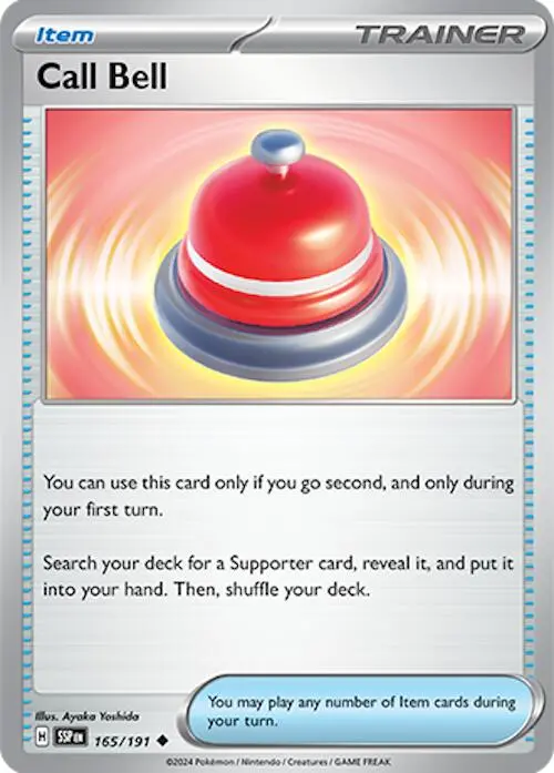 Call Bell (165/191) [Scarlet & Violet: Surging Sparks] 1