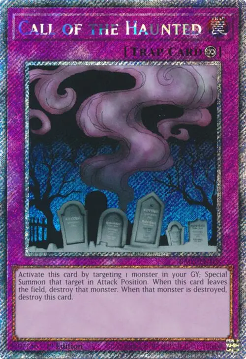 Call Of The Haunted (Platinum Secret Rare) [Ra03-En108] Platinum Secret Rare 1