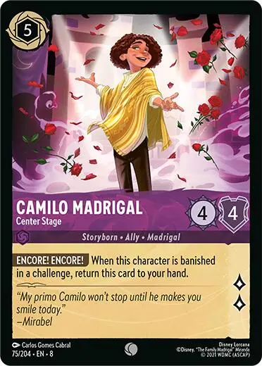 Camilo Madrigal - Center Stage (75/204) [Reign Of Jafar] 1