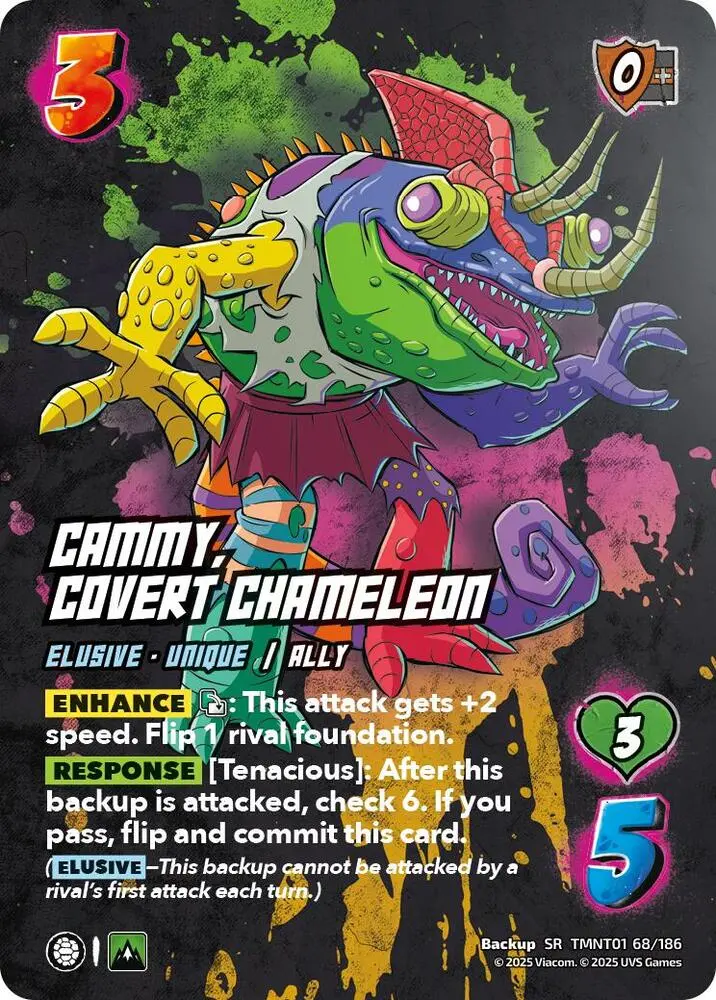 Cammy, Covert Chameleon - Teenage Mutant Ninja Turtles (Tmnt) 1