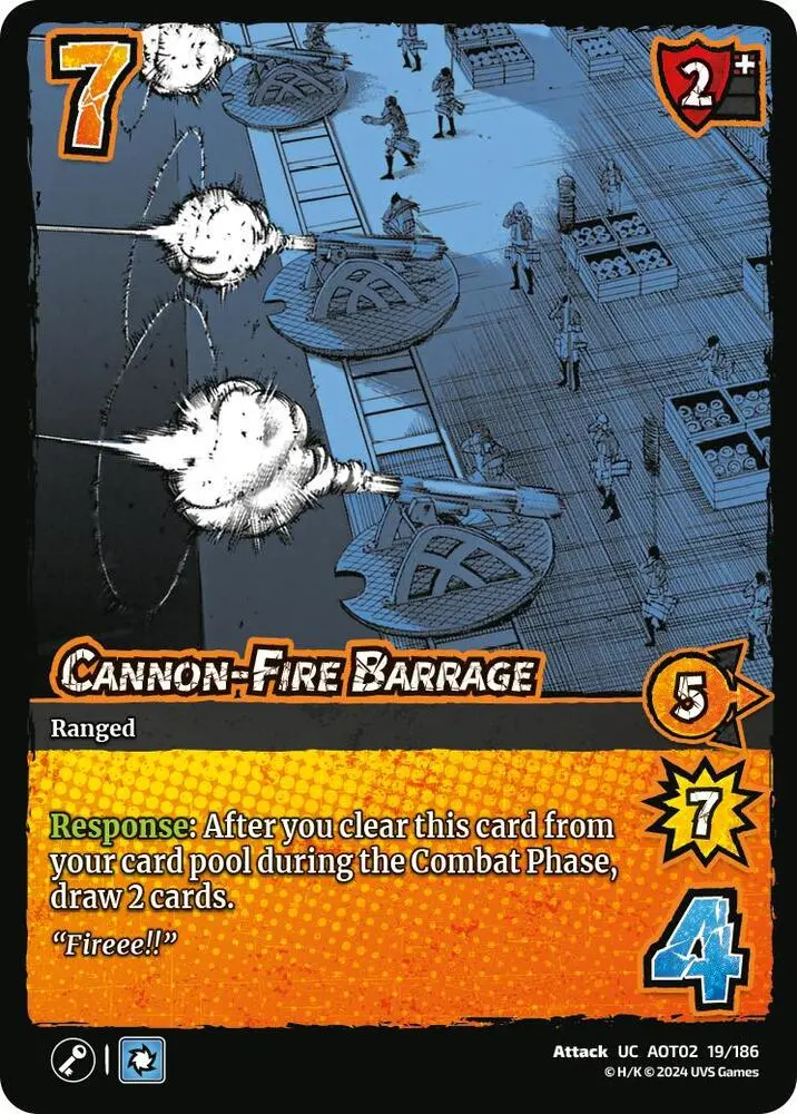Cannon-Fire Barrage - Attack On Titan: Origins Of Power (Aot02) 1