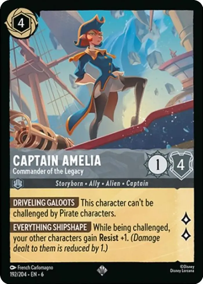 Captain Amelia - Commander Of The Legacy (192/204) [Azurite Sea] 1