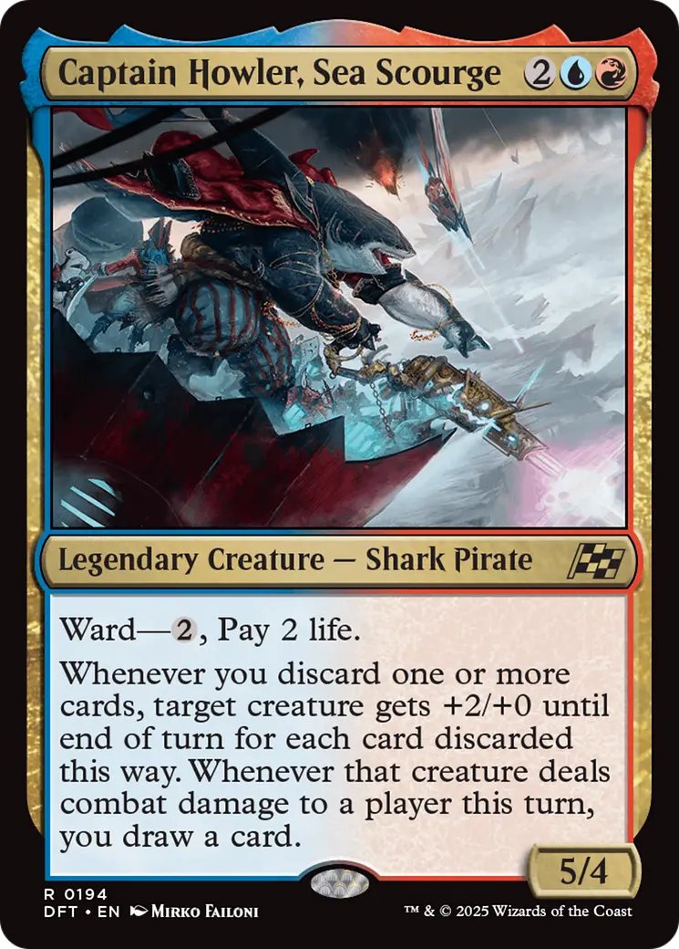 Captain Howler, Sea Scourge [Aetherdrift] 1