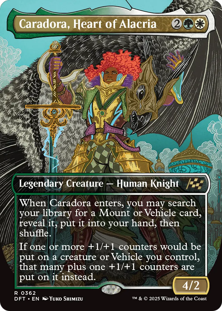 Caradora, Heart Of Alacria (Borderless) [Aetherdrift] 1