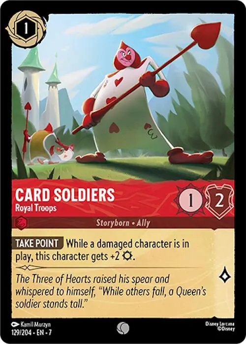 Card Soldiers - Royal Troops (129/204) [Archazia's Island] 1