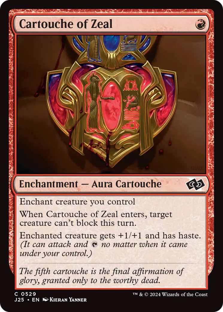 Cartouche Of Zeal [Foundations Jumpstart] 1