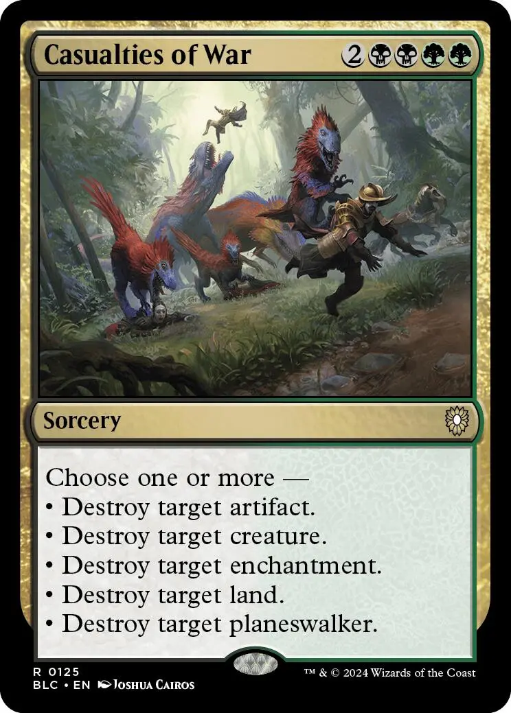 Casualties Of War [Bloomburrow Commander] 1