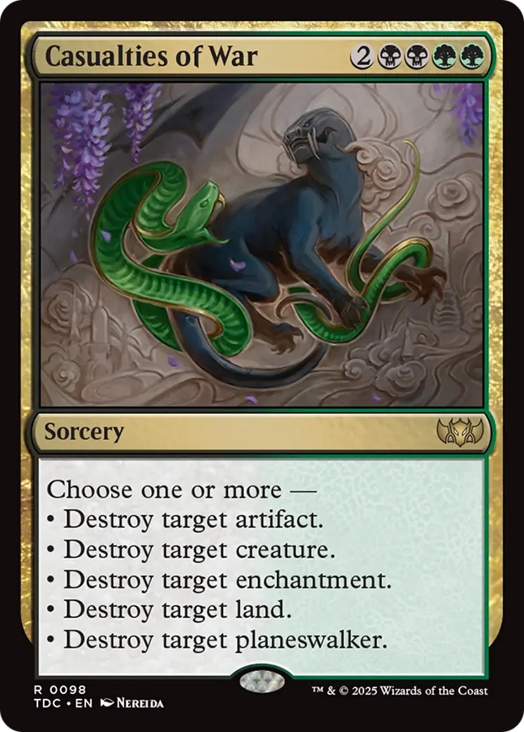 Casualties Of War [Tarkir: Dragonstorm Commander] 1