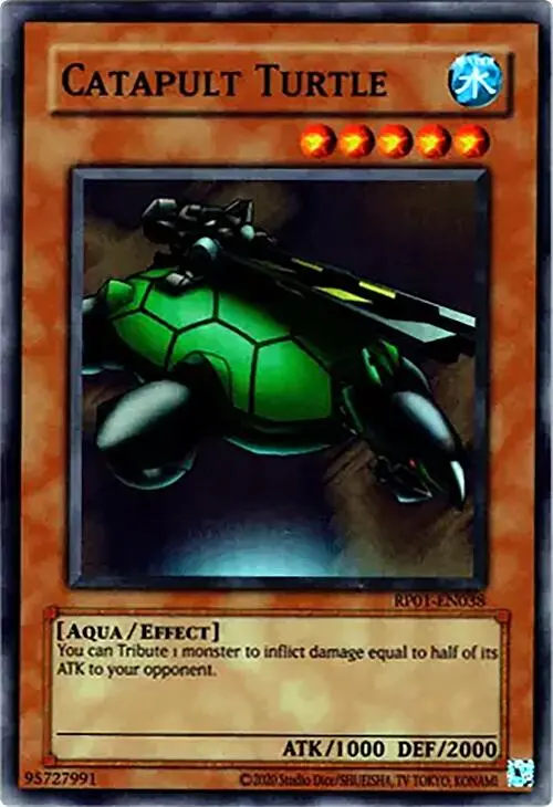 Catapult Turtle [Rp01-En038] Super Rare 1