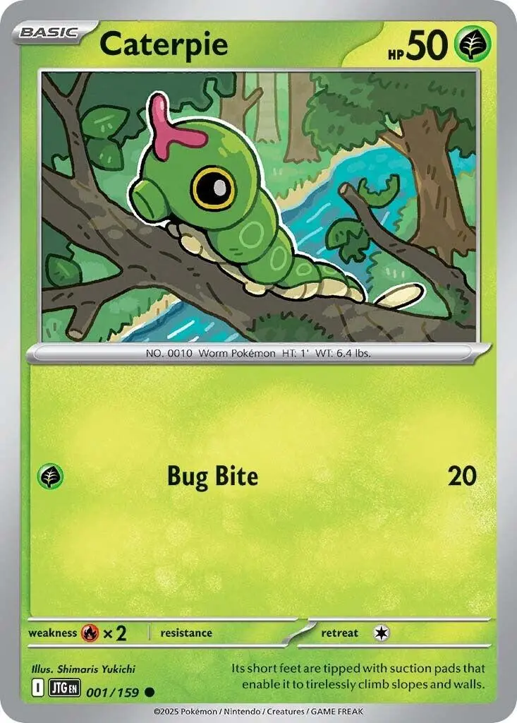 Caterpie (001/159) [Scarlet & Violet: Journey Together] 1