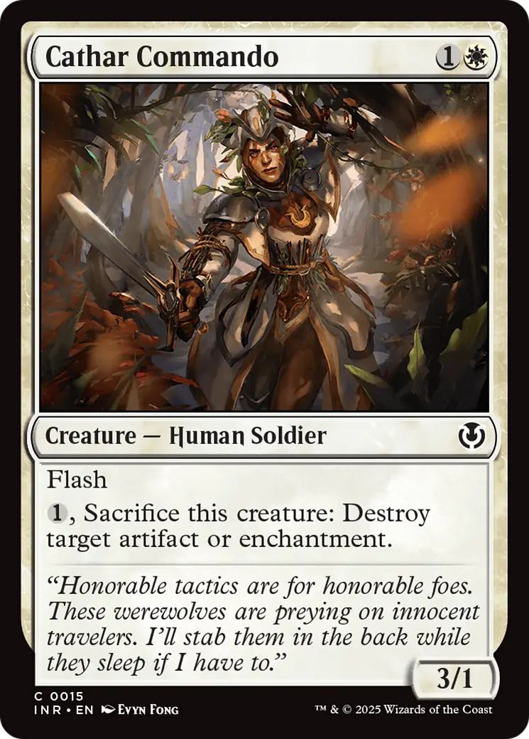 Cathar Commando [Innistrad Remastered] 1