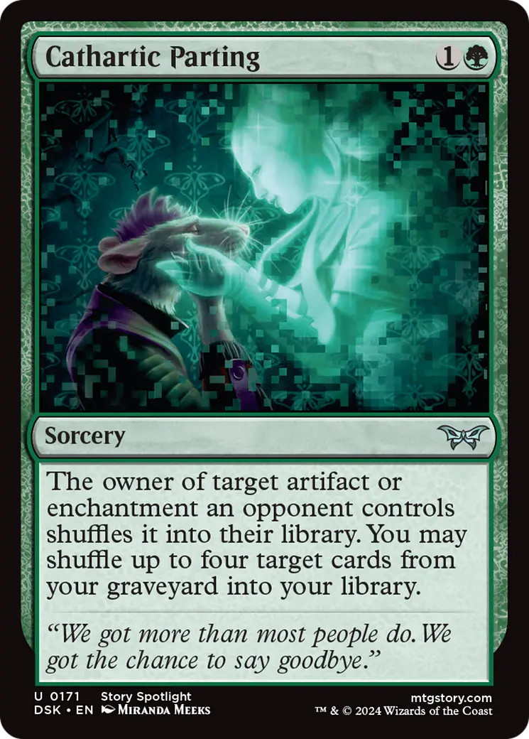Cathartic Parting [Duskmourn: House Of Horror] 1