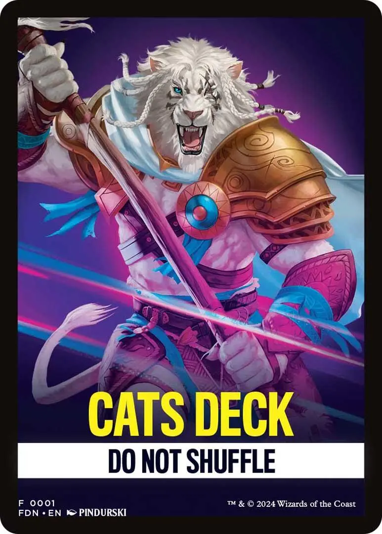 Cats Deck Theme Card [Foundations Tokens] 1