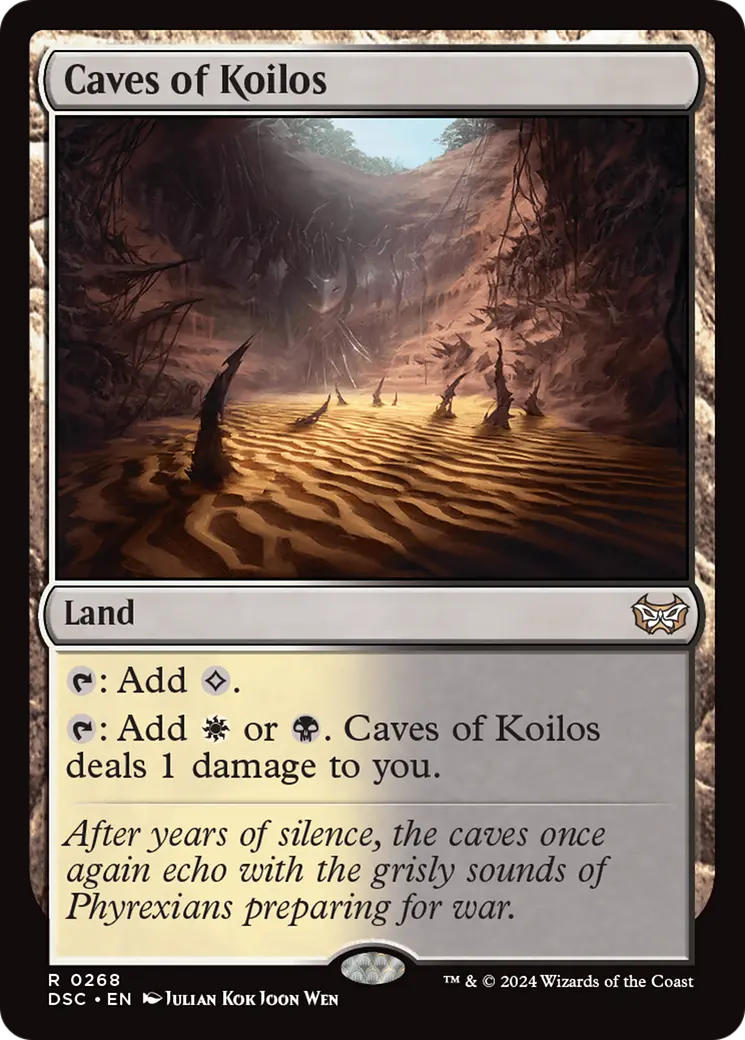 Caves Of Koilos [Duskmourn: House Of Horror Commander] 1