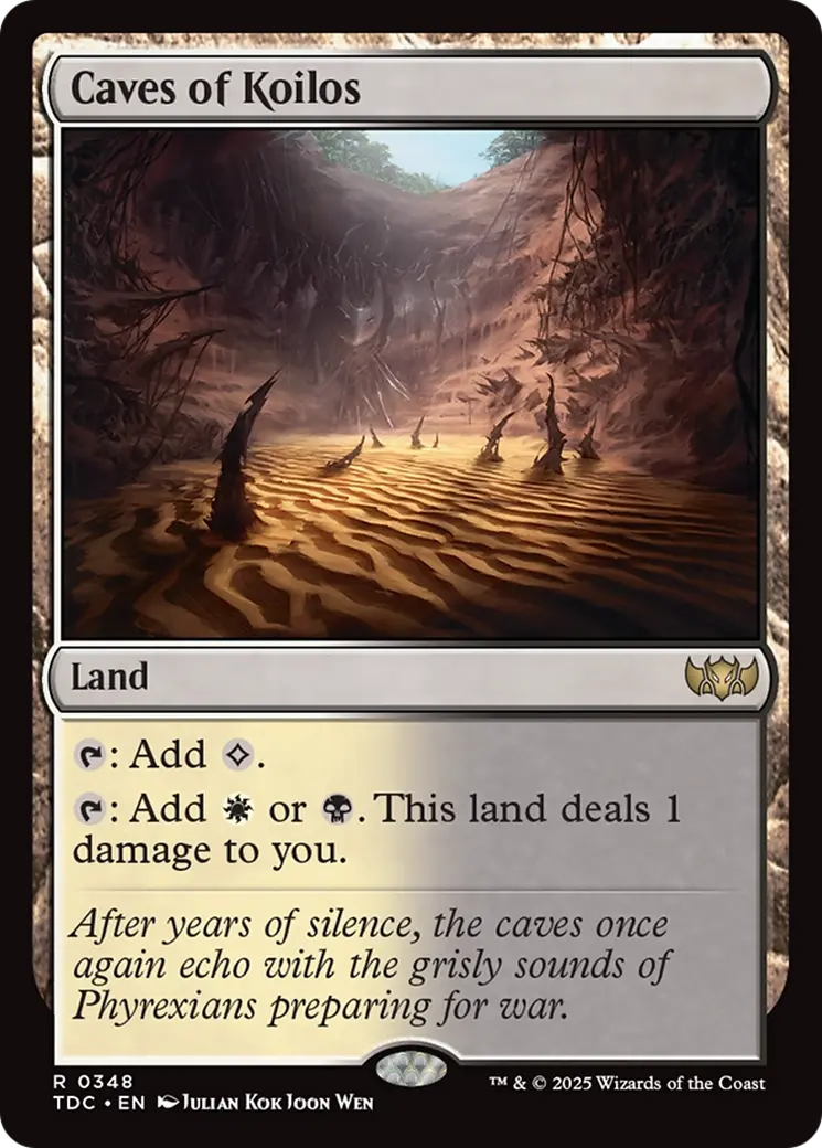 Caves Of Koilos [Tarkir: Dragonstorm Commander] 1