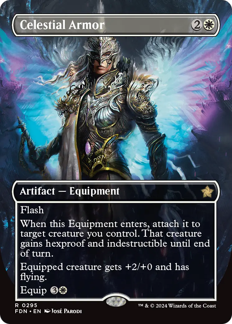 Celestial Armor (Borderless) [Foundations] 1