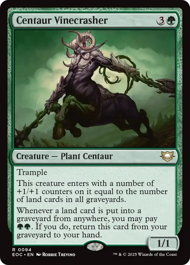 Centaur Vinecrasher [Edge Of Eternities Commander] 1