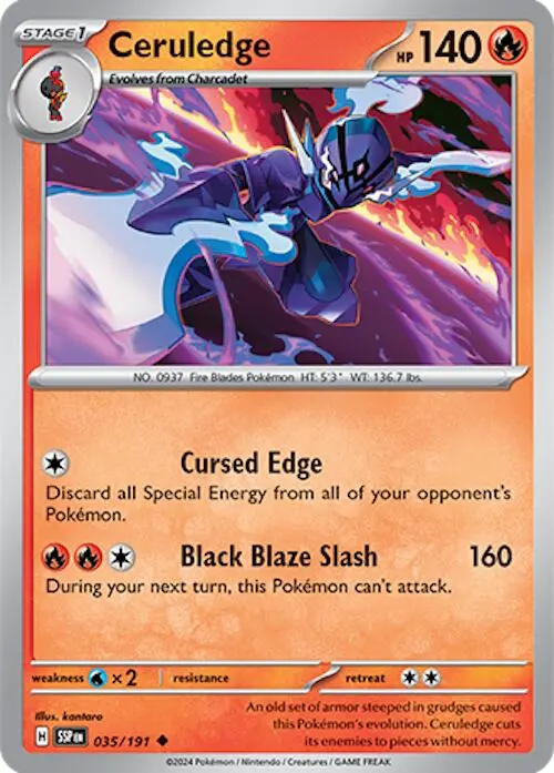 Ceruledge (035/191) [Scarlet & Violet: Surging Sparks] 1
