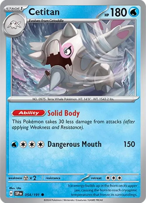 Cetitan (054/191) [Scarlet & Violet: Surging Sparks] 1