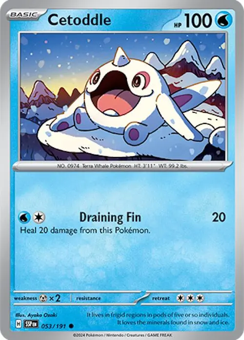 Cetoddle (053/191) [Scarlet & Violet: Surging Sparks] 1
