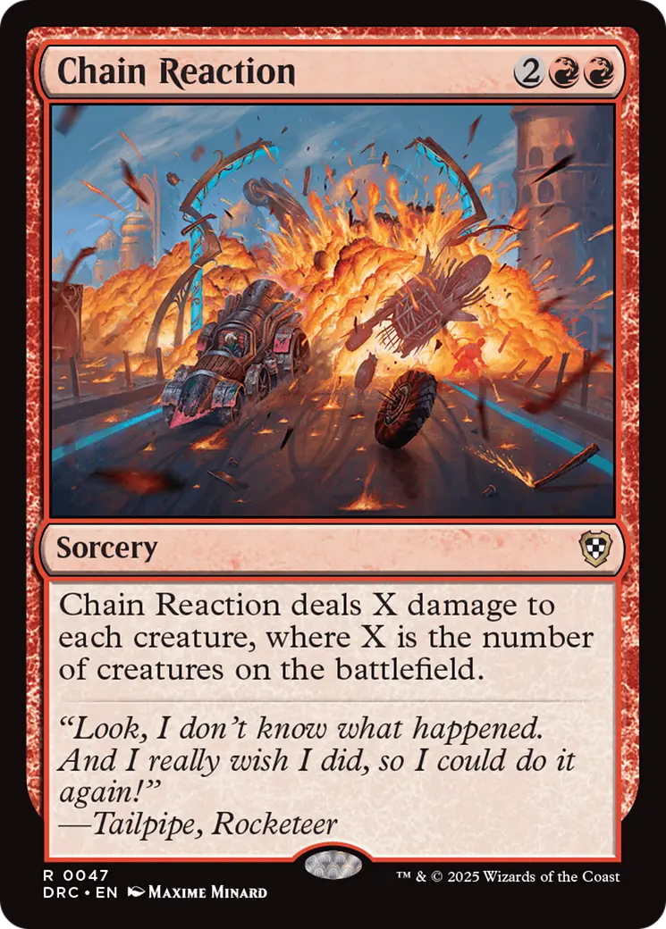 Chain Reaction [Aetherdrift Commander] 1