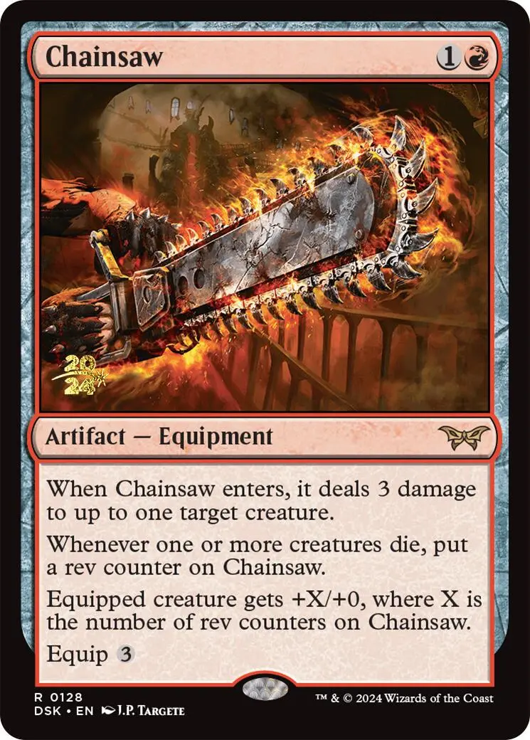 Chainsaw [Duskmourn: House Of Horror Prerelease Promos] 1