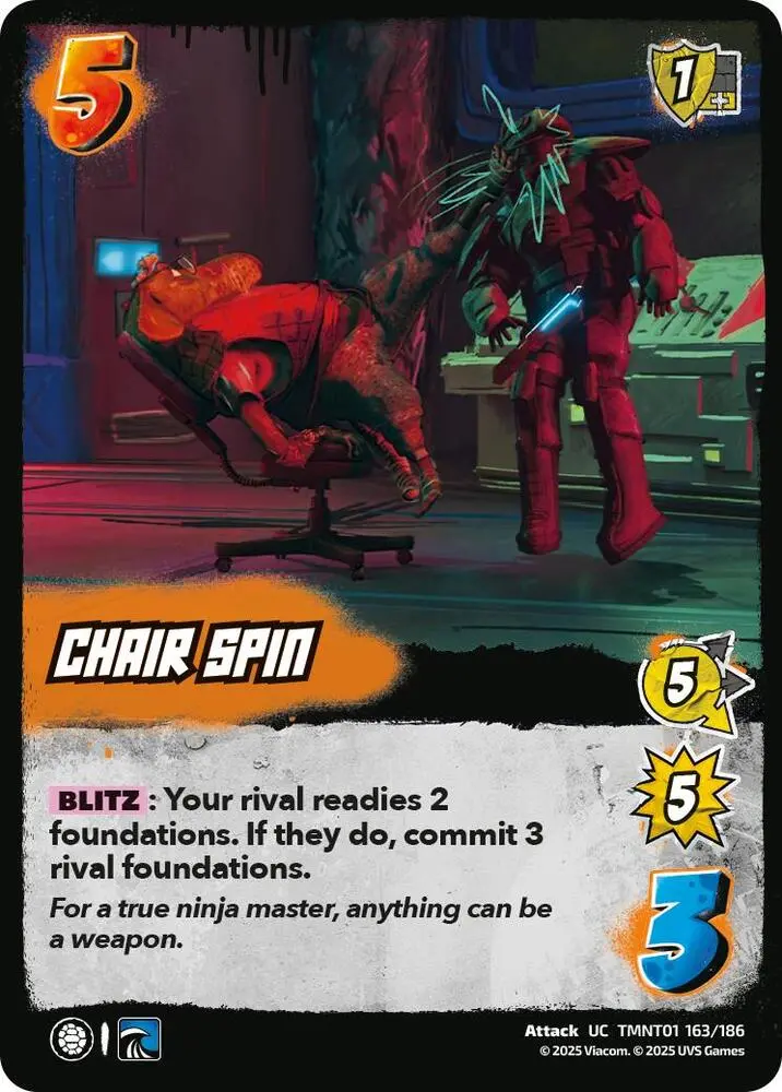 Chair Spin - Teenage Mutant Ninja Turtles (Tmnt) 1