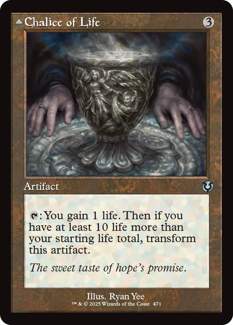 Chalice Of Life // Chalice Of Death (Retro Frame) [Innistrad Remastered] 1