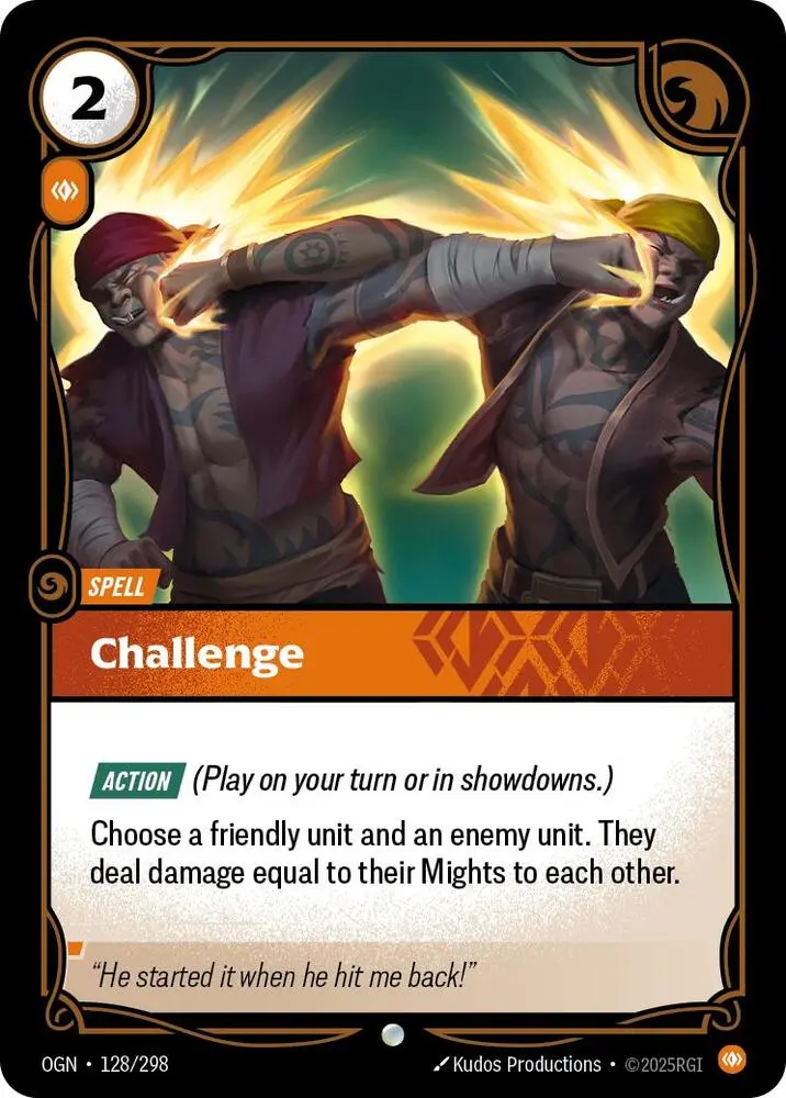 Challenge - Riftbound Organized Play Promotional Cards (Opp) 1