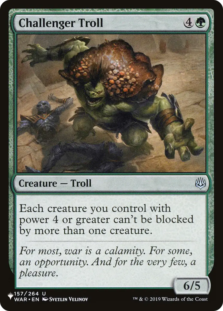 Challenger Troll [The List] 1