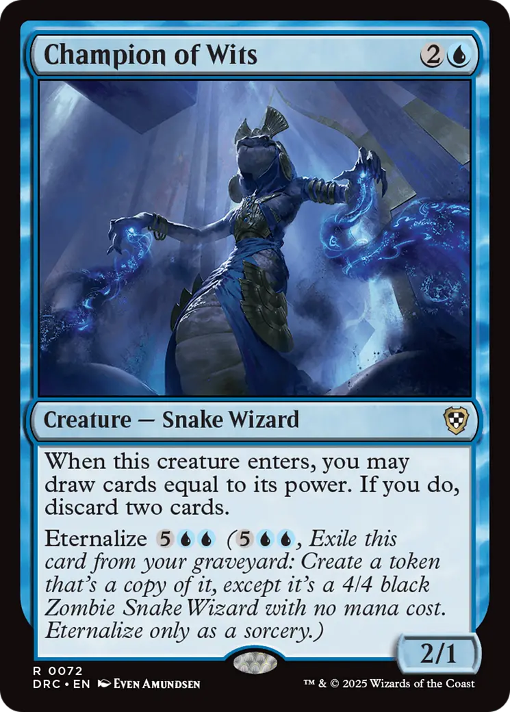 Champion Of Wits [Aetherdrift Commander] 1