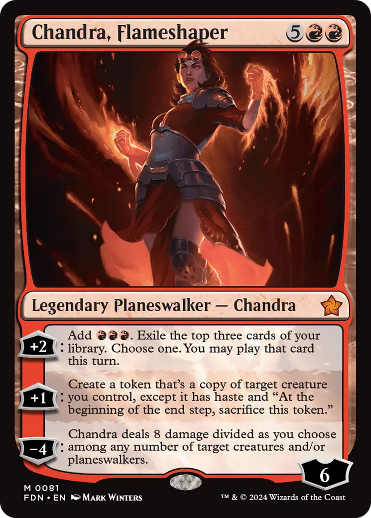 Chandra, Flameshaper [Foundations] 1
