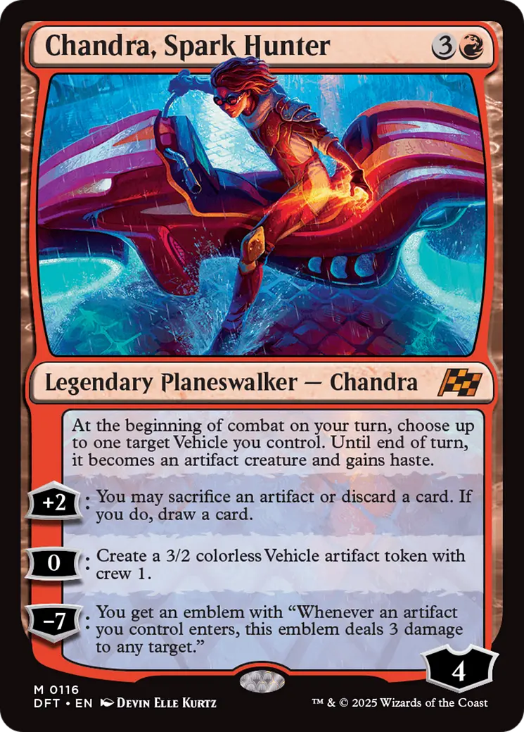 Chandra, Spark Hunter [Aetherdrift] 1