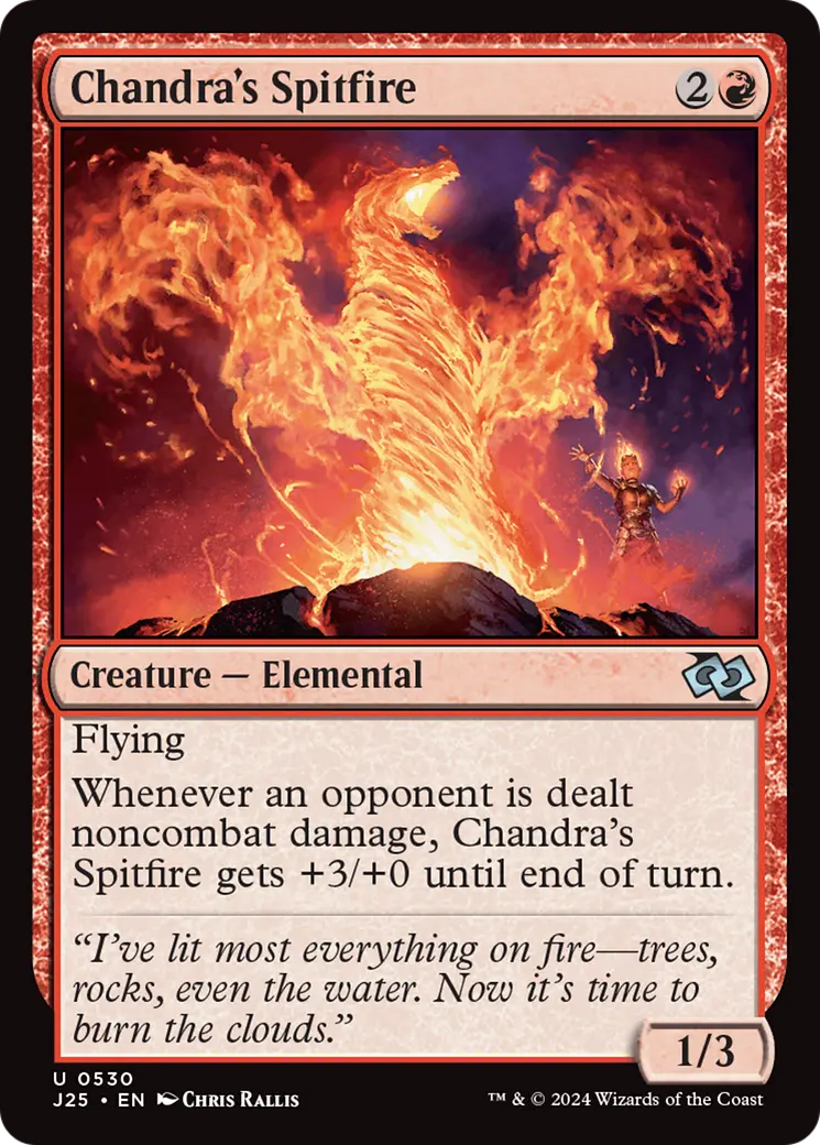 Chandra's Spitfire [Foundations Jumpstart] 1