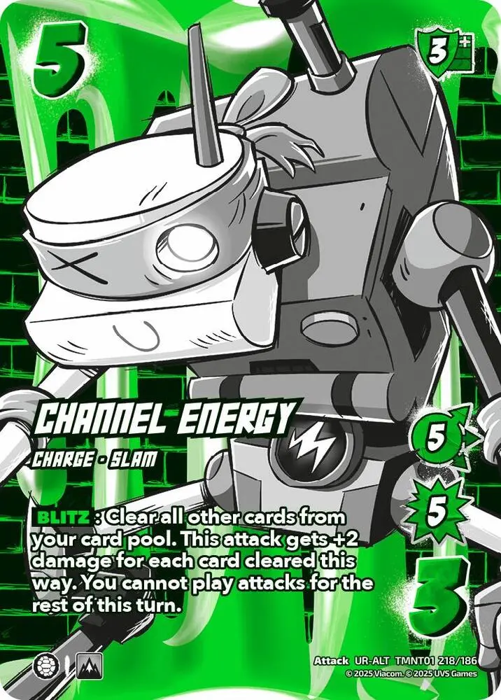 Channel Energy (Alternate Art) - Teenage Mutant Ninja Turtles (Tmnt) 1