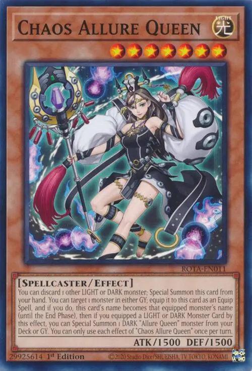 Chaos Allure Queen [Rota-En011] Common 1