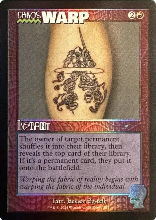 Chaos Warp (Rainbow Foil) [Secret Lair Drop Series] 1