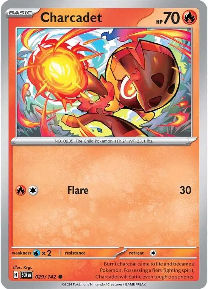 Charcadet (029/142) [Scarlet & Violet: Stellar Crown] 1