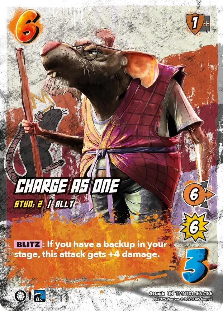 Charge As One - Teenage Mutant Ninja Turtles (Tmnt) 1