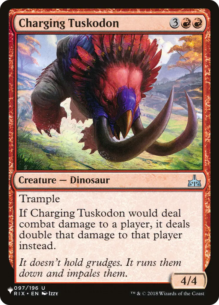 Charging Tuskodon [The List] 1