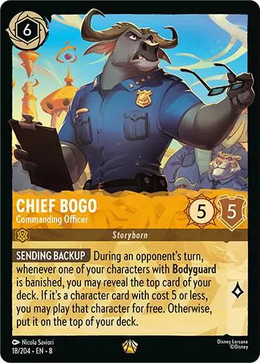 Chief Bogo - Commanding Officer (18/204) [Reign Of Jafar] 1