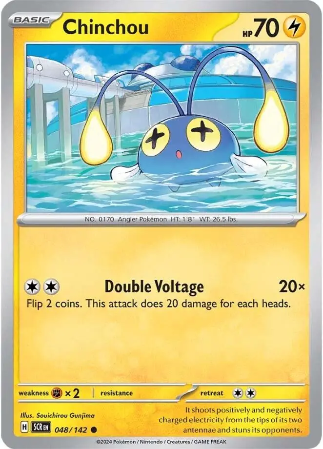Chinchou (048/142) [Scarlet & Violet: Stellar Crown] 1