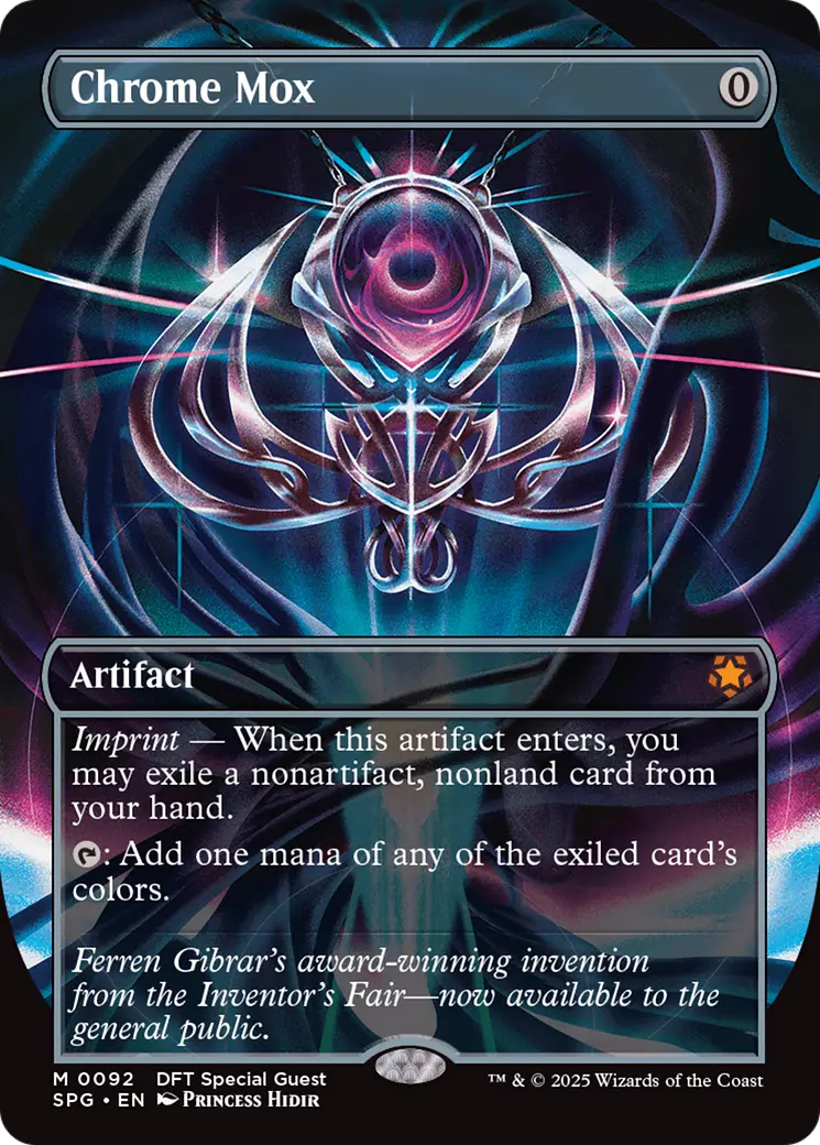 Chrome Mox (Borderless) [Aetherdrift Special Guests] 1