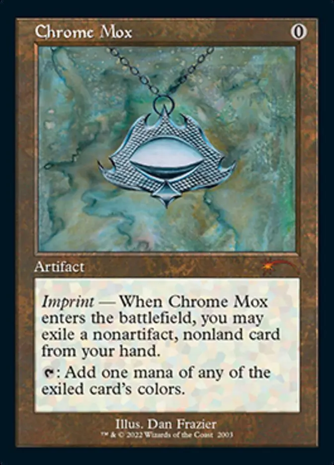 Chrome Mox (Retro) [Secret Lair Countdown Kit] 1