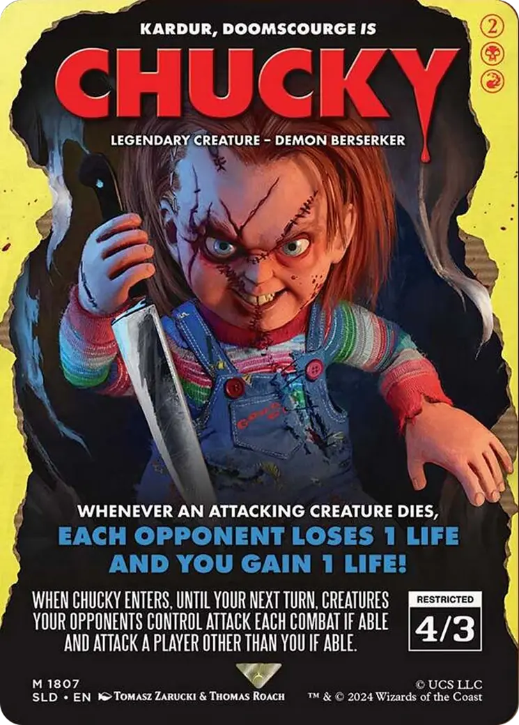 Chucky - Kardur, Doomscourge [Secret Lair Drop Series] 1