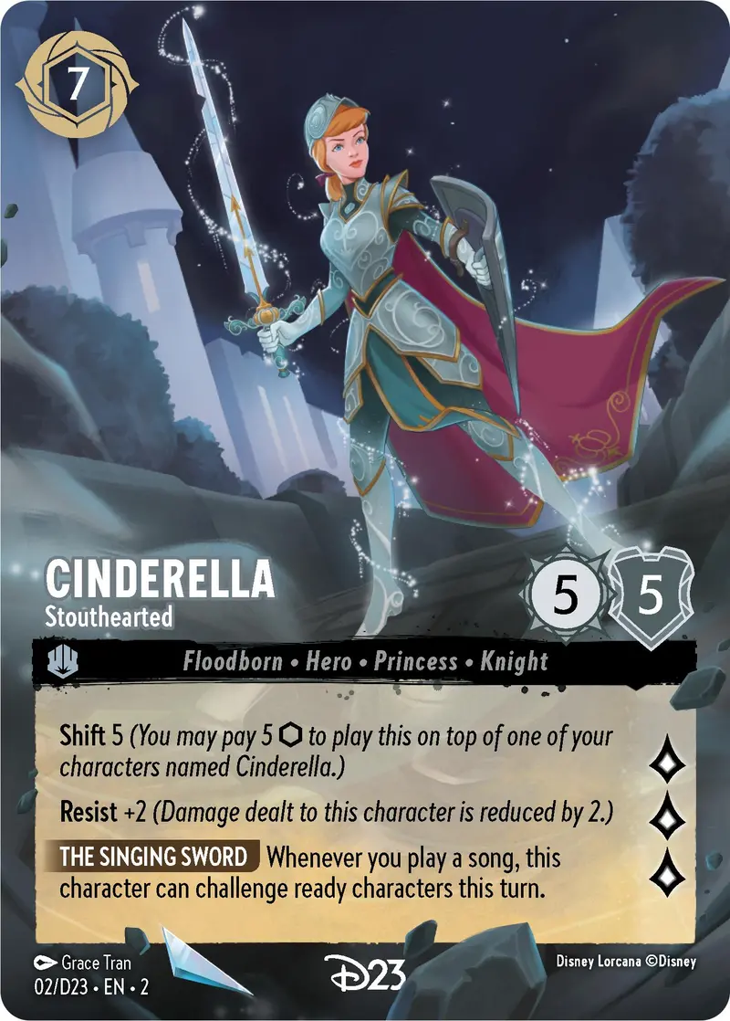 Cinderella - Stouthearted (2) [D23 Promos] 1