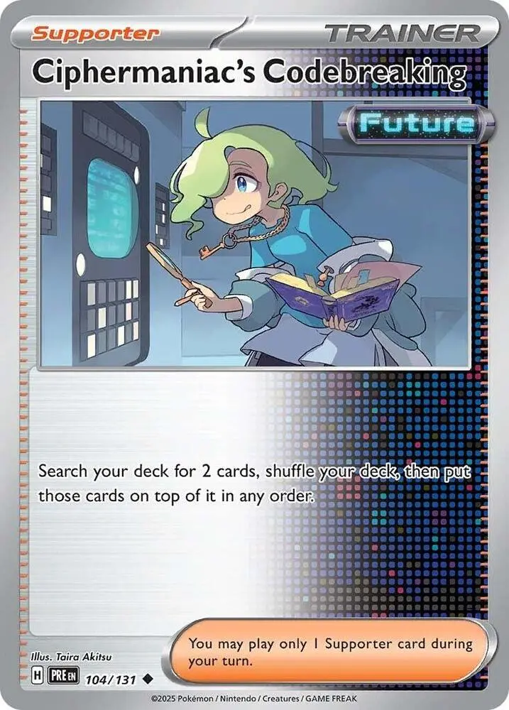 Ciphermaniac's Codebreaking (104/131) [Scarlet & Violet: Prismatic Evolutions] 1