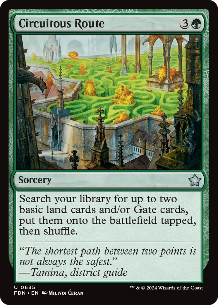 Circuitous Route [Foundations] 1